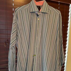 Mens TAILORBYRD long sleeve dress shirt XL